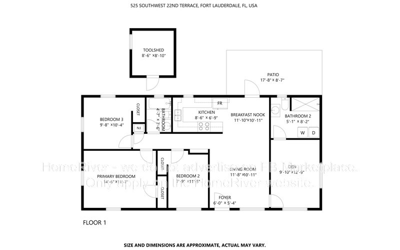 Move In Ready! 525 SW 22ND TER FORT LAUDERDALE FL 33312 property image