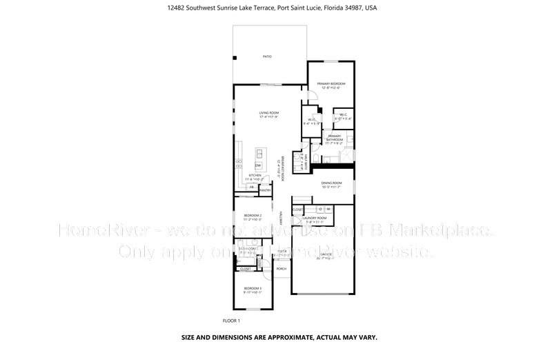 Luxury Living in Lake Park - 3BR Water View Home in 55+ Community property image
