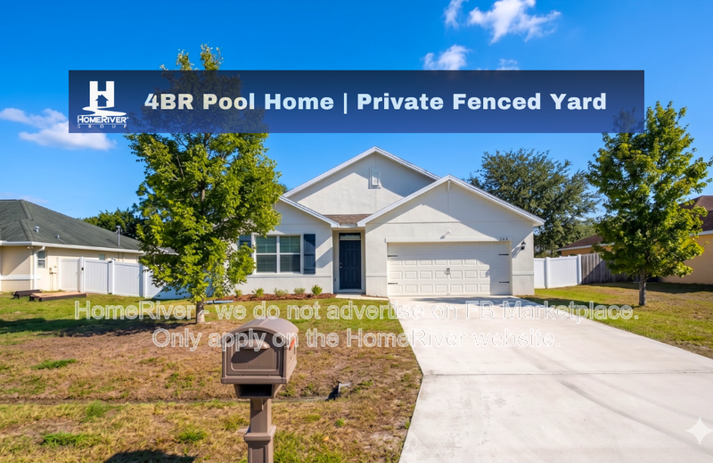 Private Pool Oasis - 4BR Home w/ Fenced Yard property image