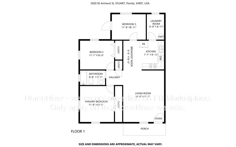 Spacious 2BR Duplex + Bonus Room - Small Pet Friendly -  Move-In Ready property image