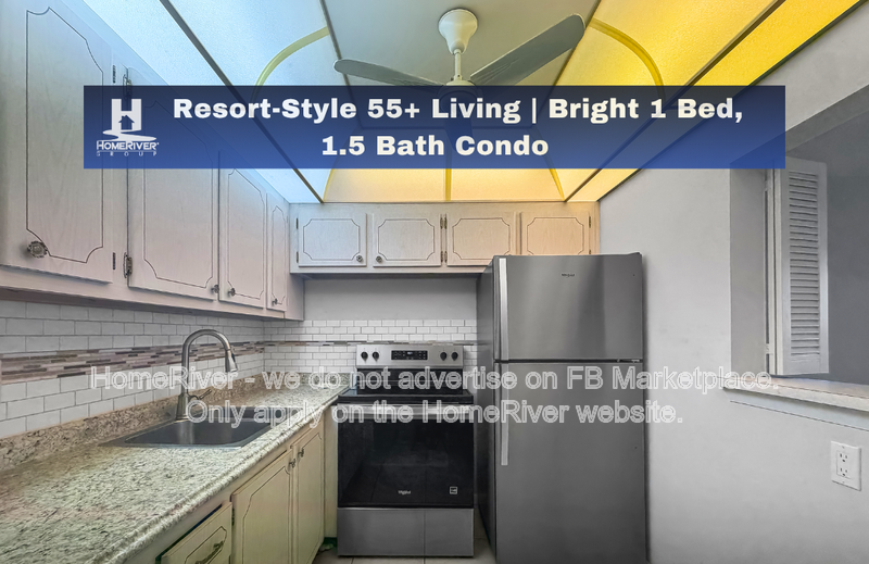 Spacious Bright 1 Bedroom, 1.5 Bath Condo Located in 55+ Community! property image